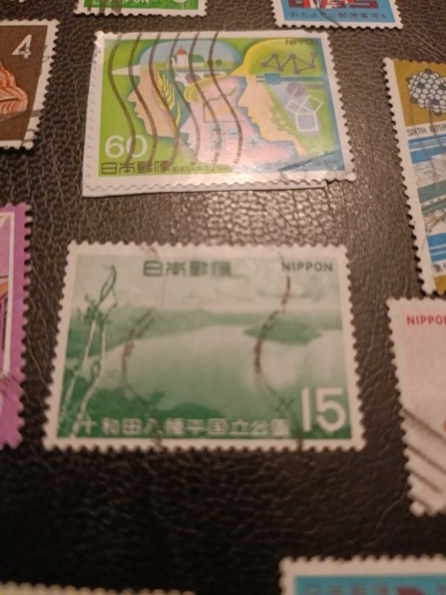 LOTE SELLOS JAPON SIGLO PASADO