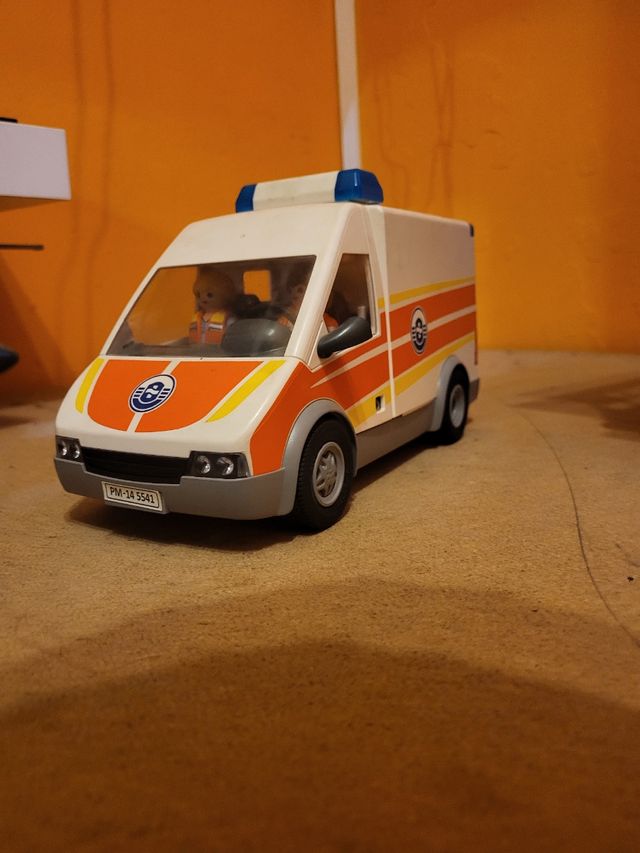 Ambulancia playmobil salvamento maritimo