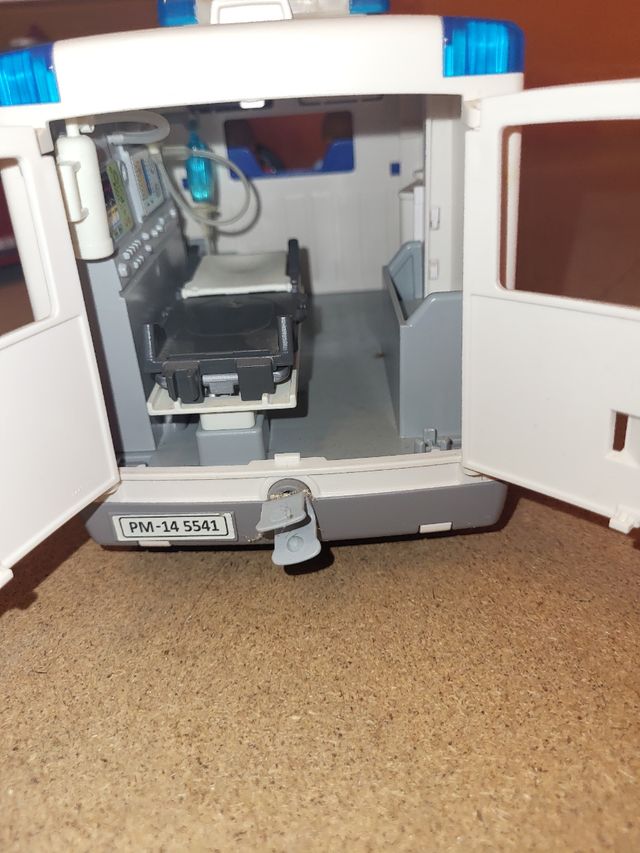 Ambulancia playmobil salvamento maritimo