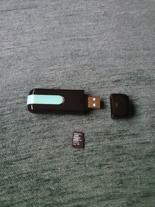 USB CÁMARA OCULTA ESPÍA + TARJETA DE MEMORIA!!