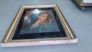 cuadro virgen muy antiguo