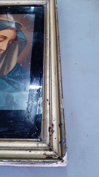 cuadro virgen muy antiguo