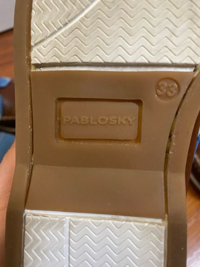 Zapatos Pablosky talla 33