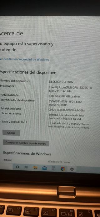 Portatil  ASUS T200TA