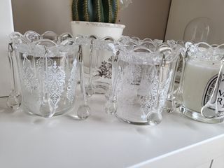 Gotas de cristal lámpara