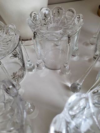 Gotas de cristal lámpara