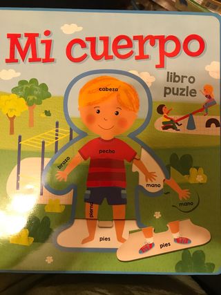 Mi cuerpo libro puzle