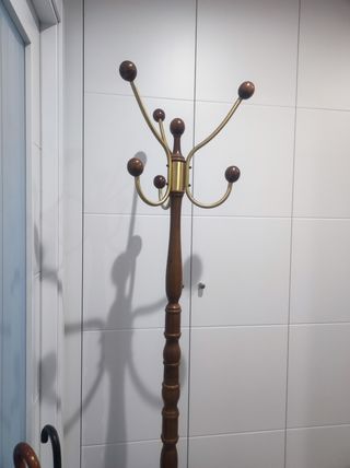 Perchero de pié Roble Retro