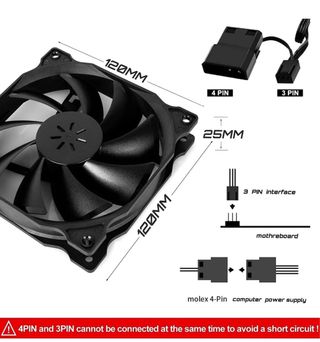 💨 3 x VENTILADOR ORDENADOR 💨