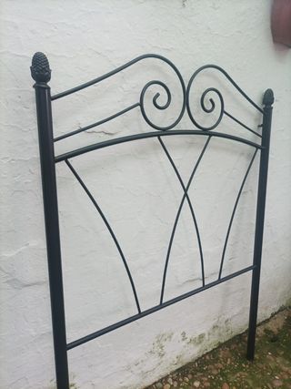 Cabeceros de forja.