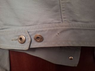 Cazadora azul celeste