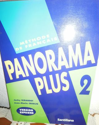 LIBRO TEXTO FRANCÉS: PANORAMA PLUS 2 (DOS LIBROS) 