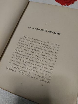 Libro Impresiones de un viaje por EEUU 1905