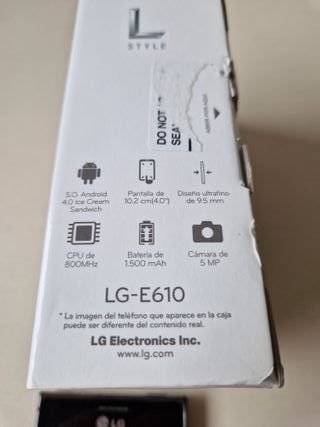 Móvil LG L5 E-610