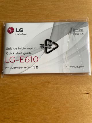 Móvil LG L5 E-610