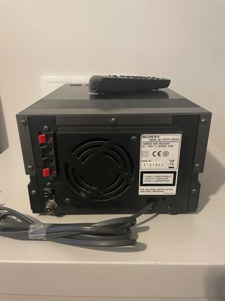 Equipo de música SONY