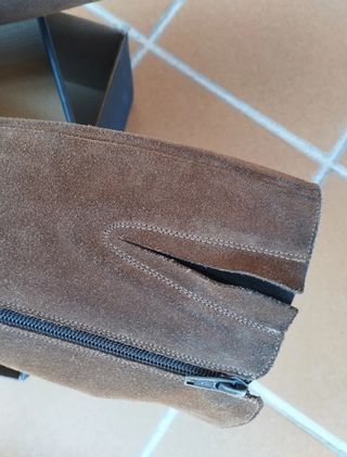Botas altas de ante 