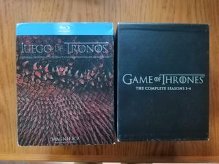 juego de tronos bluray 1a a 4a temporada