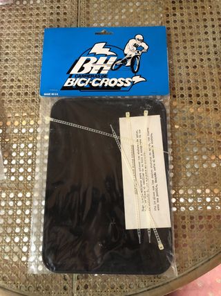 Bh placas portanumeros años 80