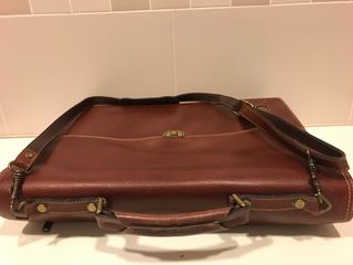Maletín piel marrón 