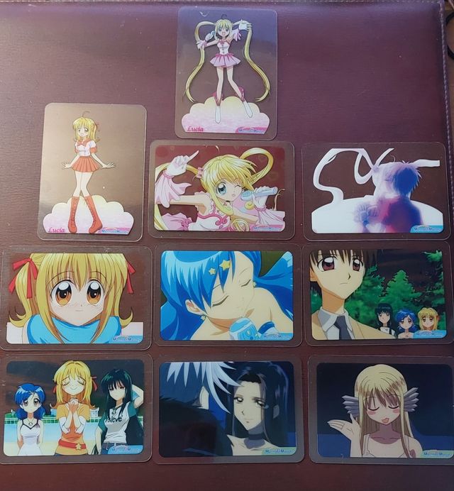 Mermaid Melody lamincards 2003