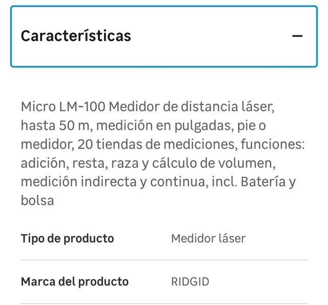 Medidor laser