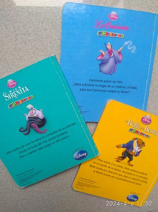Libros cuentos Disney