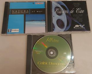 12 CDs música Relajante , B.S.O. , Celta y 60s