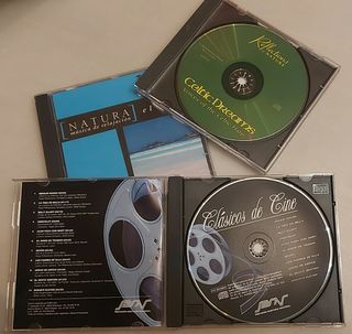 12 CDs música Relajante , B.S.O. , Celta y 60s