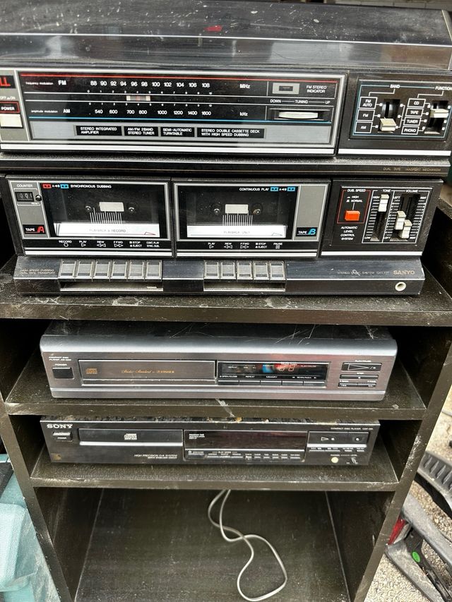 Equipo musica vintage