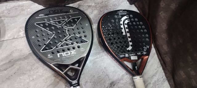Lote de 10 raquetas de padel