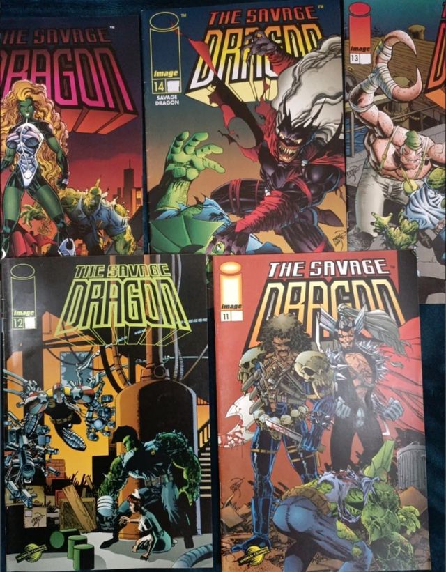 The Savage Dragon Lote 20 Comics