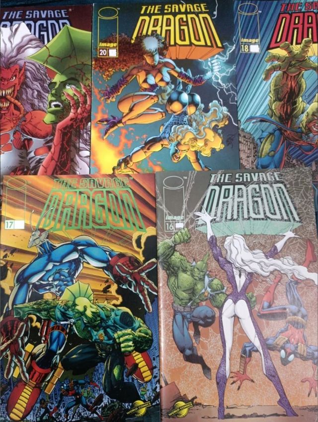 The Savage Dragon Lote 20 Comics