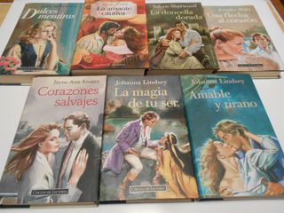 Lote de 7 libros (novelas románticas)
