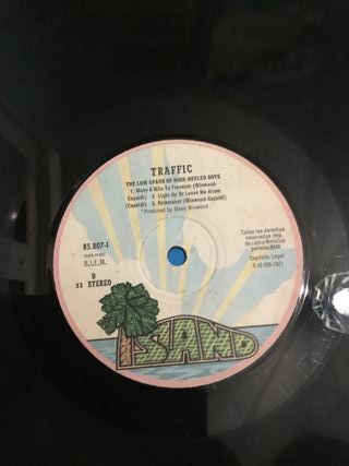 Vinilo rock psicodélico traffic the low…….spain