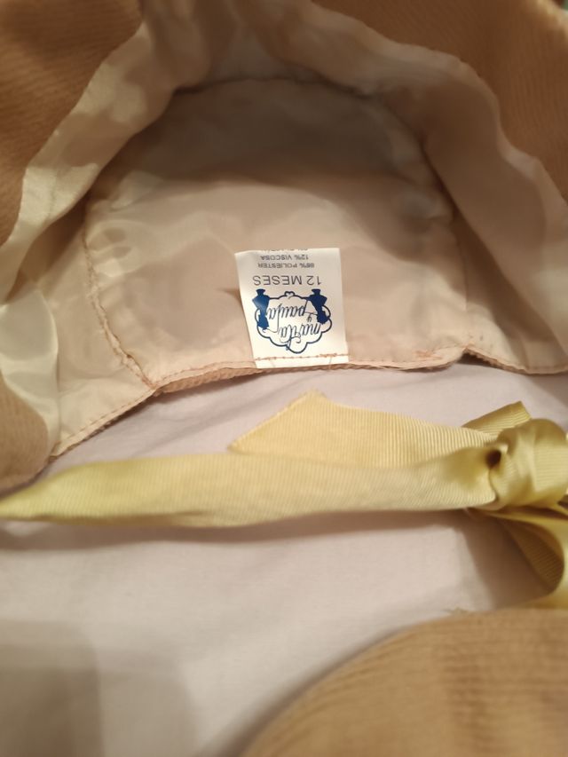 Abrigos de 3 a 12 meses