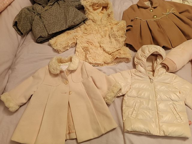 Abrigos de 3 a 12 meses