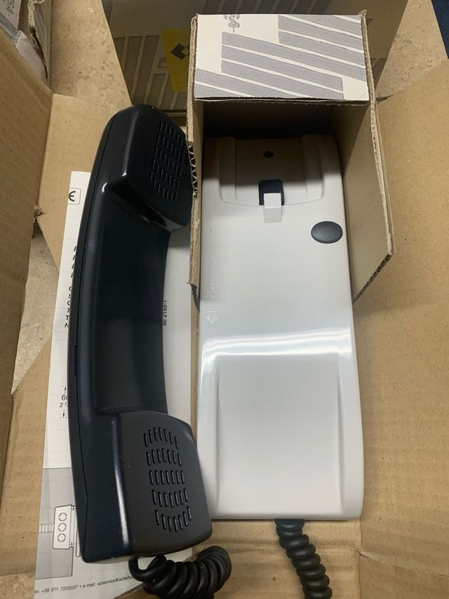 Telfonillo FARFISA BLanco- negro- PT510