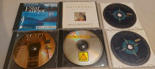 Lote 6 enciclopedias y guías PC CDROM