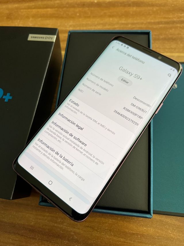 Samsung S9 Plus 64GB como nuevo original