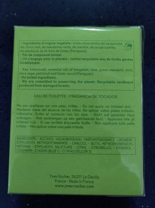 🆕 Lote 3 perfumes Yves Rocher hombre