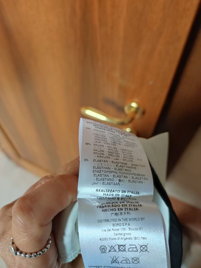 Abito bianco Made in Italy