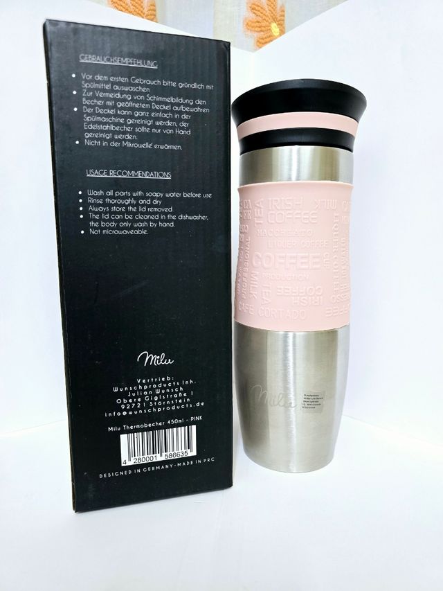Termo Milu de acero inoxidable