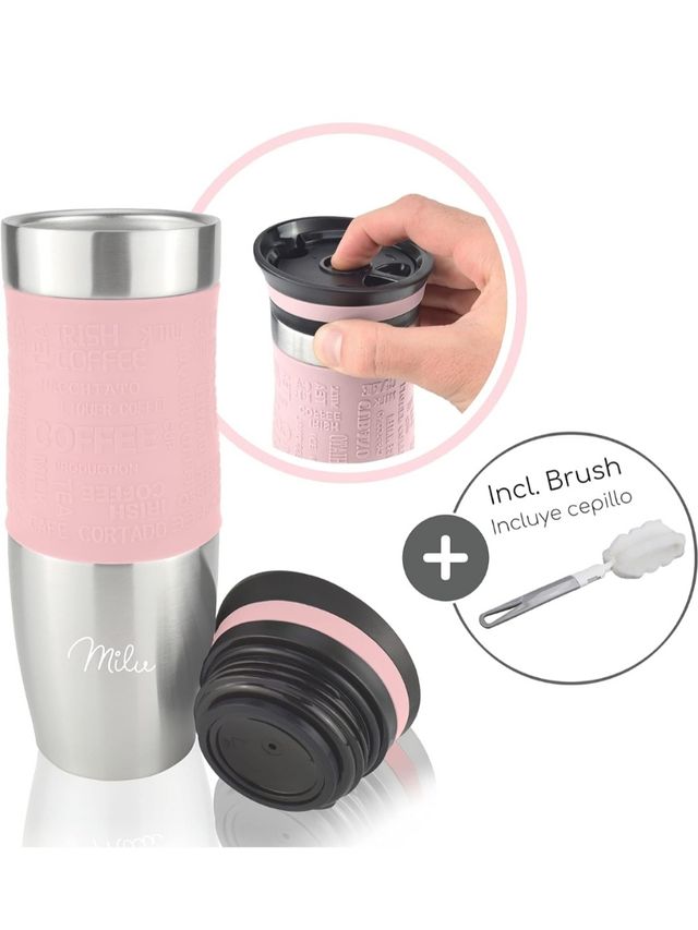 Termo Milu de acero inoxidable