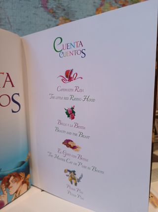 Cuenta Cuentos bilingüe español-ingles