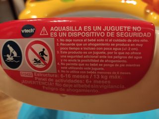 Asiento bebé para baño con actividades