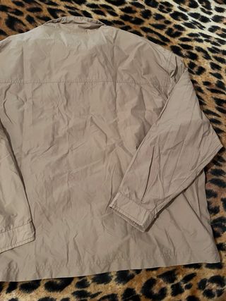 Chaqueta Nike vintage 90s beige, blanco