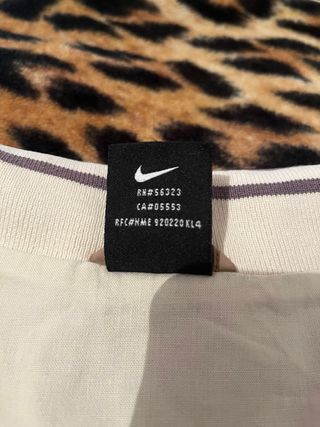 Chaqueta Nike vintage 90s beige, blanco