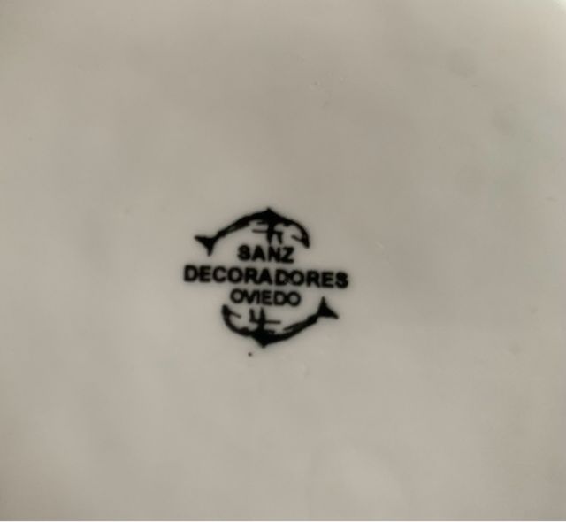 Platos Cerámica Española Sanz