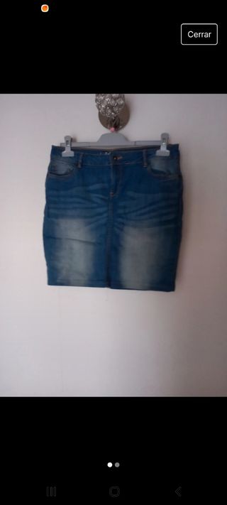 Falda vaquera